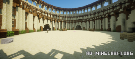 ������� Sandstone Arena by Psemata ��� Minecraft