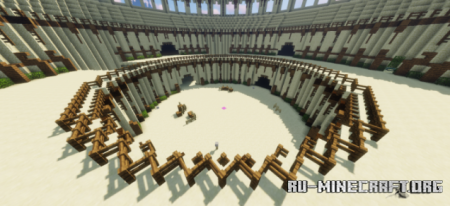 ������� Sandstone Arena by Psemata ��� Minecraft