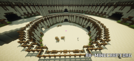 ������� Sandstone Arena by Psemata ��� Minecraft