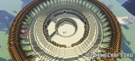 ������� Sandstone Arena by Psemata ��� Minecraft