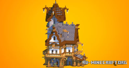 ������� Medieval House � Fully Decorated Interior by Raekon ��� Minecraft
