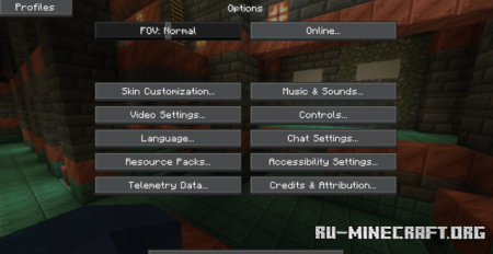 ������� Obsidian Interface ��� Minecraft 26.2