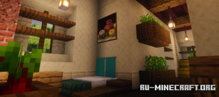 ������� Mediterranean House with interior ��� Minecraft