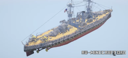 ������� USS Arizona (BB-39) 1925 Pennsylvania ��� Minecraft