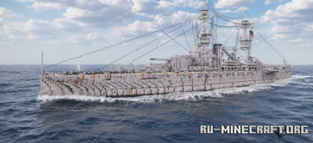 ������� USS Arizona (BB-39) 1925 Pennsylvania ��� Minecraft
