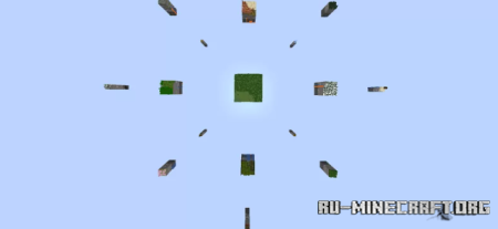 ������� Floating Chunks Large Survival Map ��� Minecraft