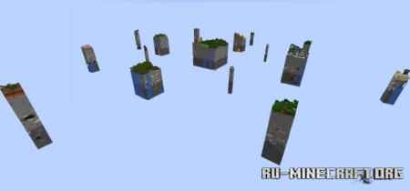������� Floating Chunks Large Survival Map ��� Minecraft