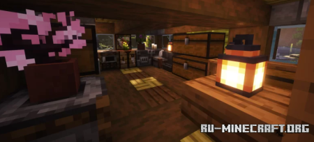 ������� Overgrown, flood secure house ��� Minecraft