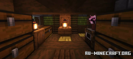������� Overgrown, flood secure house ��� Minecraft