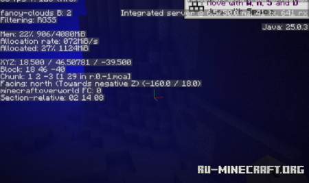 ������� Clean F3 ��� Minecraft 26.2