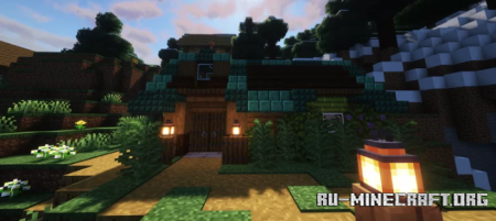������� Mini version of a overgrown hut ��� Minecraft