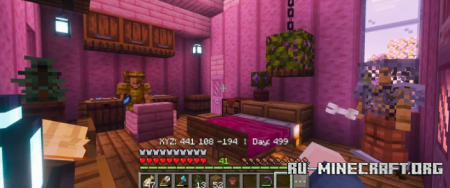 ������� Cherry Blossom House by MCPE 4Eva World ��� Minecraft