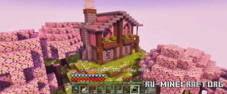 ������� Cherry Blossom House by MCPE 4Eva World ��� Minecraft