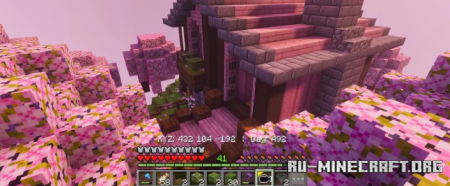 ������� Cherry Blossom House by MCPE 4Eva World ��� Minecraft