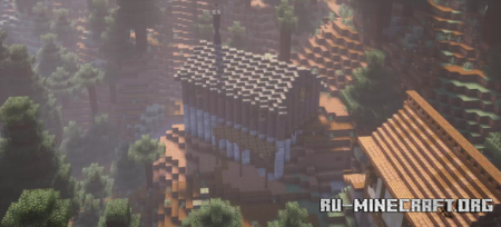 ������� Diagonal Diorite House ��� Minecraft