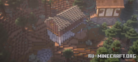 ������� Diagonal Diorite House ��� Minecraft