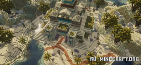 ������� Mega Desert Pyramid - Survival Spawn ��� Minecraft