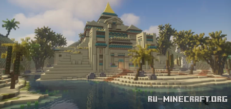 ������� Mega Desert Pyramid - Survival Spawn ��� Minecraft