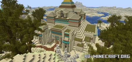 ������� Mega Desert Pyramid - Survival Spawn ��� Minecraft
