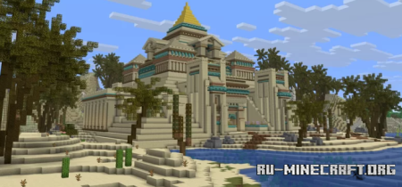������� Mega Desert Pyramid - Survival Spawn ��� Minecraft