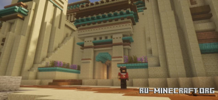 ������� Mega Desert Pyramid - Survival Spawn ��� Minecraft