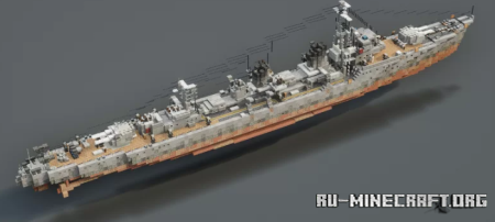 ������� Japanese Destroyer Yukikaze ��� Minecraft