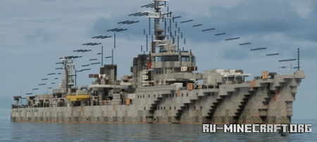 ������� Japanese Destroyer Yukikaze ��� Minecraft