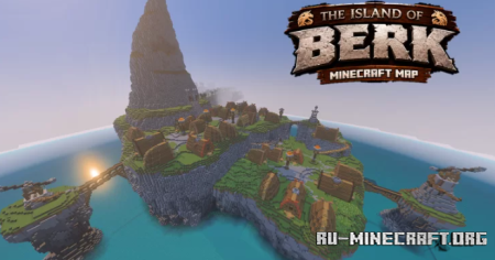 ������� Isle of Berk - How to Train Your Dragon ��� Minecraft