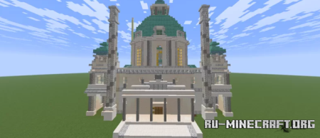 ������� Iglesia de San Carlos Borromeo (Viena) ��� Minecraft