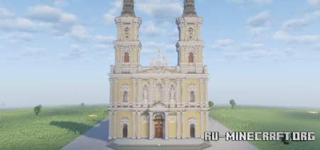 ������� Cathedral of the Divine Savior (Ostrava, Czech Republic) ��� Minecraft