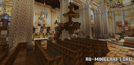������� Cathedral of the Divine Savior (Ostrava, Czech Republic) ��� Minecraft