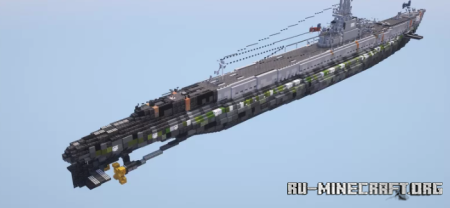 ������� USS Drum (SS-228) Gato-Class Submarine ��� Minecraft