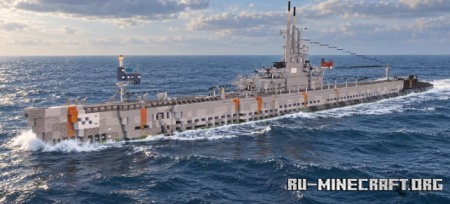 ������� USS Drum (SS-228) Gato-Class Submarine ��� Minecraft