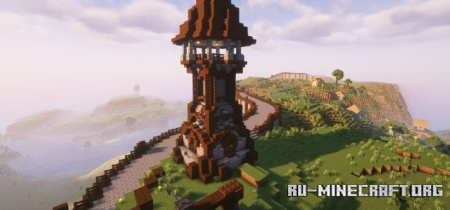 ������� Big fantasy medieval tower by grano ��� Minecraft