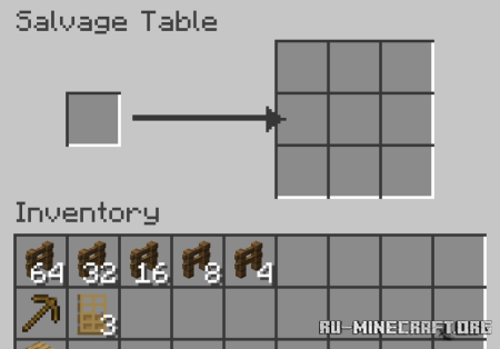 ������� Salvagers Table ��� Minecraft 26.3