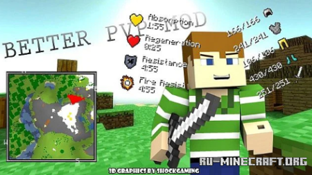 ������� Better PvP ��� Minecraft 26.3