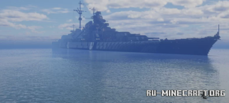 ������� Bismarck with Atlantic camo ��� Minecraft