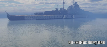 ������� Bismarck with Atlantic camo ��� Minecraft