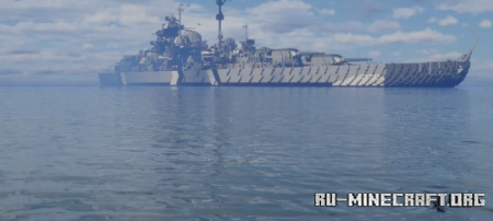 ������� Bismarck with Atlantic camo ��� Minecraft