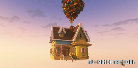 ������� Disney Pixar Up House ��� Minecraft