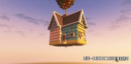 ������� Disney Pixar Up House ��� Minecraft