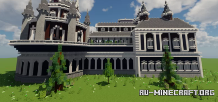 ������� Black and White Castle ��� Minecraft