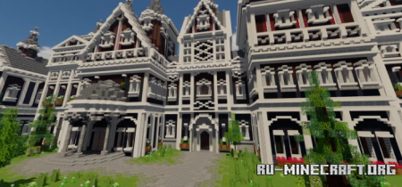 ������� Black and White Castle ��� Minecraft