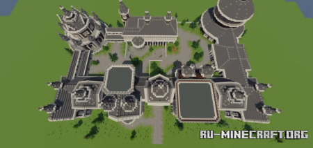 ������� Black and White Castle ��� Minecraft