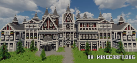 ������� Black and White Castle ��� Minecraft