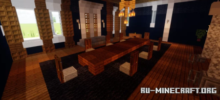 ������� Black and White Castle ��� Minecraft