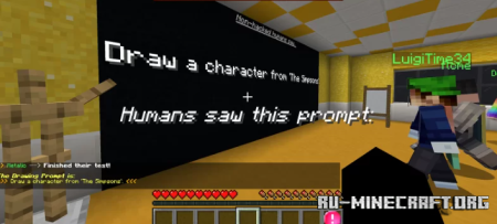 ������� Jackbox: Push The Button ��� Minecraft