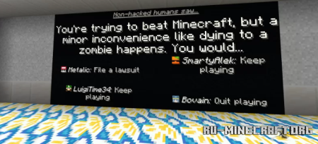 ������� Jackbox: Push The Button ��� Minecraft