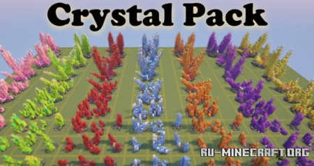 ������� Pingvo's Crystal Cluster Pack ��� Minecraft