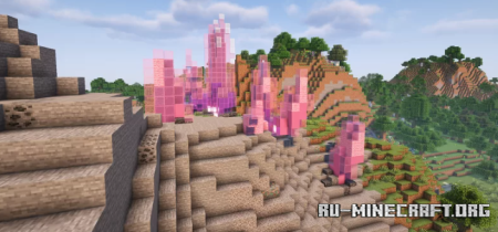 ������� Pingvo's Crystal Cluster Pack ��� Minecraft